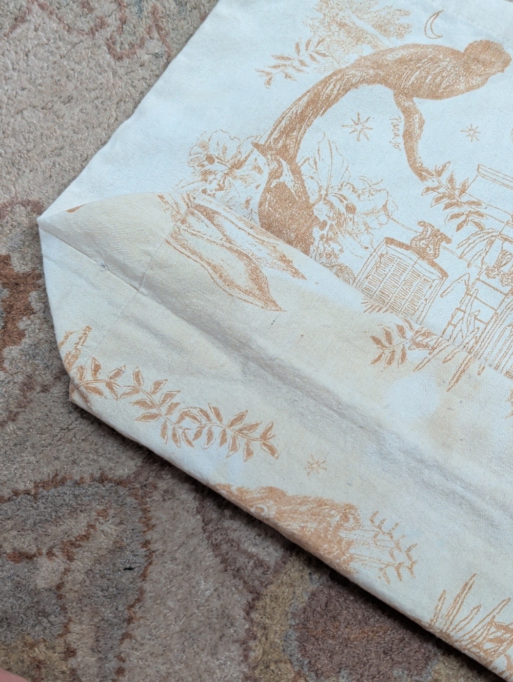 Sezane Canvas Exotic Jungle Animal Tote - Picture 5 of 7